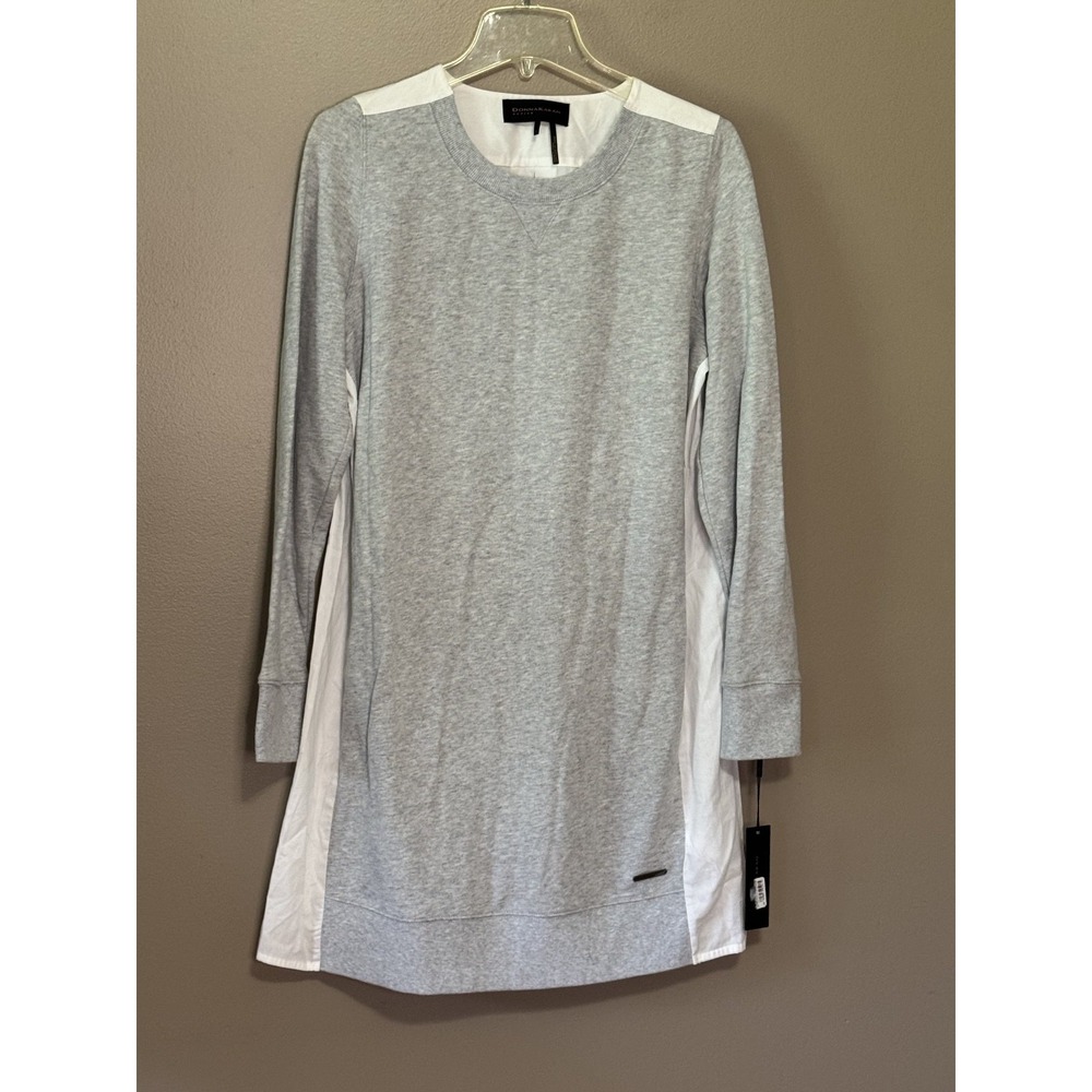 NWT Donna Karan Sport Sweatshirt Dress Size L